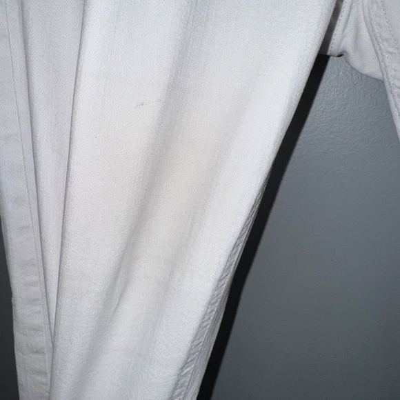 Rag & Bone The Dre Low-Rise Slim Boyfriend Jeans Aged Bright White Size 29 - Picture 9 of 9